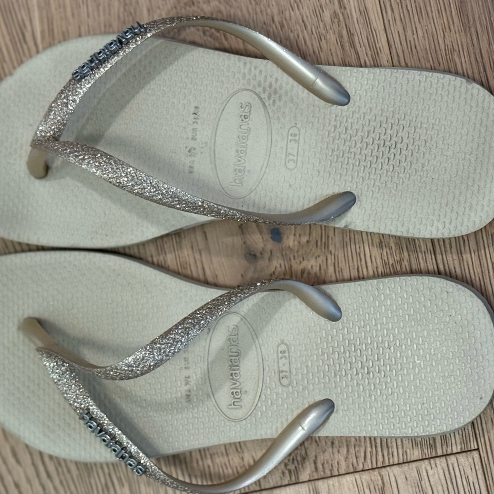Havaianas Women's Sparkling Sandals - Silver
